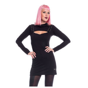 šaty dámské Vixxsin - AREAL - BLACK - POI521 S