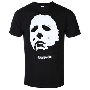 tričko PLASTIC HEAD Halloween MICHAEL FACE černá XXL