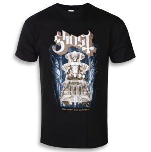Tričko metal ROCK OFF Ghost Ceremony & Devotion černá M