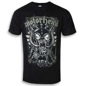 Tričko metal ROCK OFF Motörhead Spiderwebbed Warpig černá