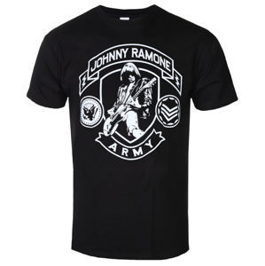 tričko metal ROCK OFF Ramones Army Logo černá S