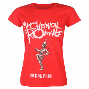 tričko dámské My Chemical Romance - The Black Parade - RED - ROCK OFF - MCRTS16LR M