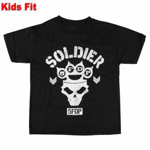 Tričko metal ROCK OFF Five Finger Death Punch Soldier černá 5-6