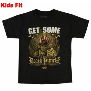 Tričko metal ROCK OFF Five Finger Death Punch Get Some Boys černá 5-6
