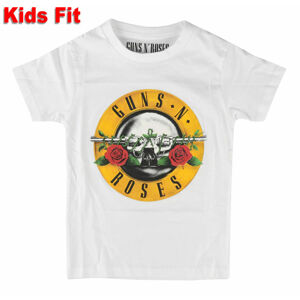 tričko dětské Guns N' Roses - Classic Logo - ROCK OFF - GNRTSP04BW 1-2