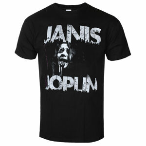 Tričko metal ROCK OFF Janis Joplin Shea '70 černá XL