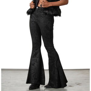 kalhoty plátěné KILLSTAR Black Lily Bell XL