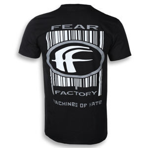 Tričko metal PLASTIC HEAD Fear Factory MACHINES OF HATE černá XL