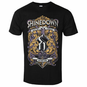 Tričko metal ROCK OFF Shinedown Ornamental Scissors černá S