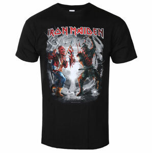 Tričko metal ROCK OFF Iron Maiden Trooper 2022 černá L