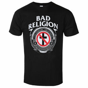 Tričko metal PLASTIC HEAD Bad Religion BADGE černá XL