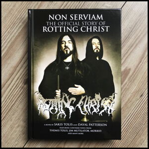 kniha (dárkový set) Non Serviam - Rotting Christ - Signed hardback boxset (no shirt) - CND009