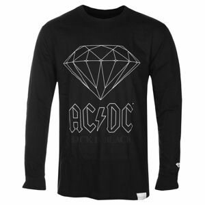 Tričko metal DIAMOND AC-DC Back In Black černá L