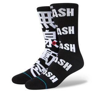 ponožky THE CLASH - RADIO CLASH - Black - STANCE - A556D21RAD-BLK M