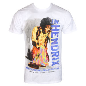 BRAVADO Jimi Hendrix RAINBOW GUITAR FIRE černá