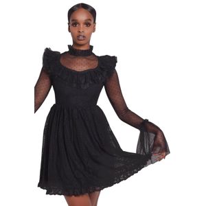 šaty dámské KILLSTAR - Bewitched Lace - BLACK - KSRA001561 S