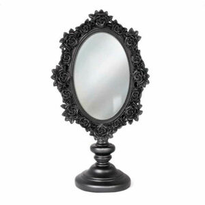 zrcadlo (dekorace) ALCHEMY GOTHIC - Black Rose - SA20