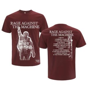 Tričko metal NNM Rage against the machine BOLA Album Cover Tracks černá