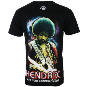 Tričko metal BRAVADO Jimi Hendrix AUTHENTIC EXPERIENCE černá