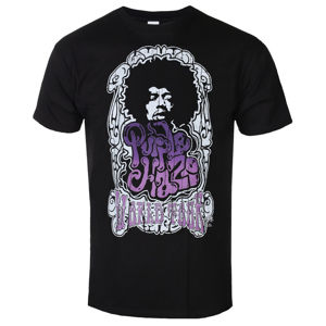 tričko pánské Jimi Hendrix - Purple Haze World Tour - Black - HYBRIS - RD-1-JH005-H16-6-BK XL