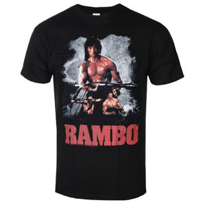 tričko AMERICAN CLASSICS Rambo 3 Way černá L