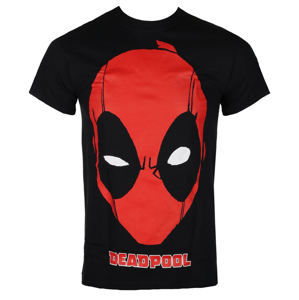 tričko LIVE NATION Deadpool PORTRAIT černá S