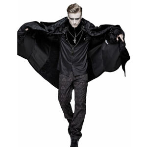 kabát DEVIL FASHION Shadowplay Gothic černá S-L