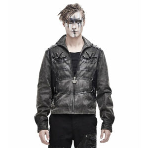 bunda pánská DEVIL FASHION - Teenage Riot Punk Distressed - CT13901 S
