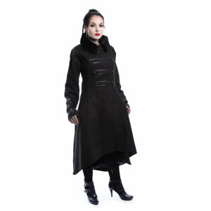 kabát dámský CHEMICAL BLACK - CYRENE - BLACK - POI1196 S