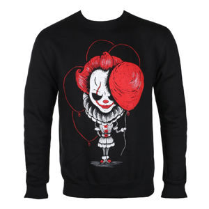 mikina bez kapuce unisex To - PENNYWISE - GRIMM DESIGNS - GD10SW