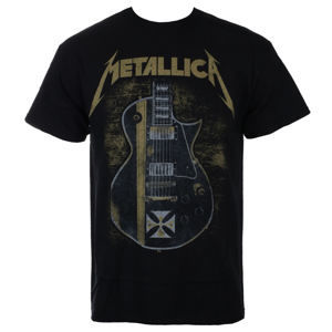 Tričko metal NNM Metallica Hetfield Iron Cross černá vícebarevná XL