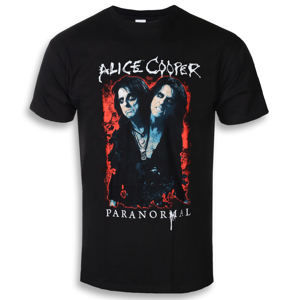 Tričko metal ROCK OFF Alice Cooper Paranormal Splatter černá L