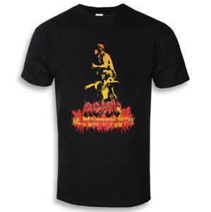 tričko metal ROCK OFF AC-DC Bonfire černá XXL