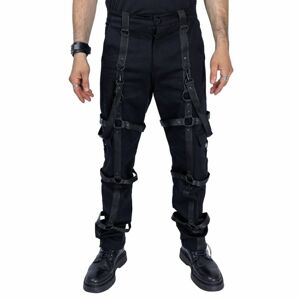 kalhoty gothic CHEMICAL BLACK DESTIN 32/32