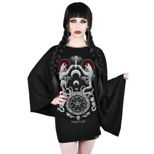 tričko KILLSTAR Varg Kimono černá XL