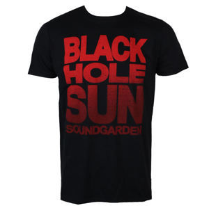 Tričko metal PLASTIC HEAD Soundgarden BLACK HOLE SUN černá XL