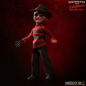 figurka filmová LIVING DEAD DOLLS A Nightmare on Elm Street Talking Freddy Krueger