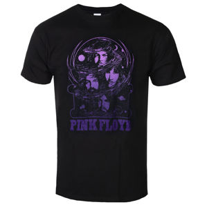 Tričko metal ROCK OFF Pink Floyd Purple Swirl černá XXL