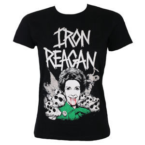 Tričko metal Just Say Rock Iron Reagan NANCY černá