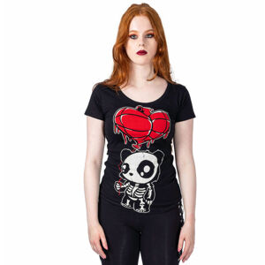 tričko dámské CUPCAKE CULT - EXPLOSIVE KILLER LOVE - BLACK - POI1181 S