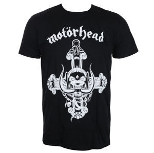 Tričko metal ROCK OFF Motörhead Rosary černá L