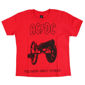 Tričko metal LOW FREQUENCY AC-DC For those about to rock černá XS