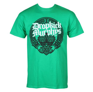 tričko pánské Dropkick Murphys - Claddagh Hands - Irish Green - KINGS ROAD - 20125487 L