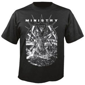 Tričko metal NUCLEAR BLAST Ministry Liberty černá