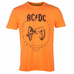 tričko pánské AC/DC - FOR THOSE ABOUT TO ROCK - ORANGE CRUSH - AMPLIFIED - ZAV210ATR_OC L