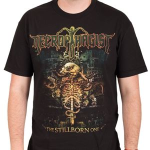 Tričko metal INDIEMERCH Necrophagist The Stillborn One černá XL