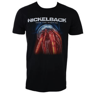 Tričko metal PLASTIC HEAD Nickelback FEED THE MACHINE černá L