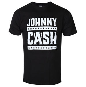 tričko metal LOW FREQUENCY Johnny Cash simple logo černá XXL