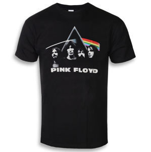 Tričko metal ROCK OFF Pink Floyd DSOTM Band & Pri černá L