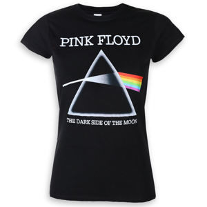 Tričko metal ROCK OFF Pink Floyd DSOTM Refract černá S